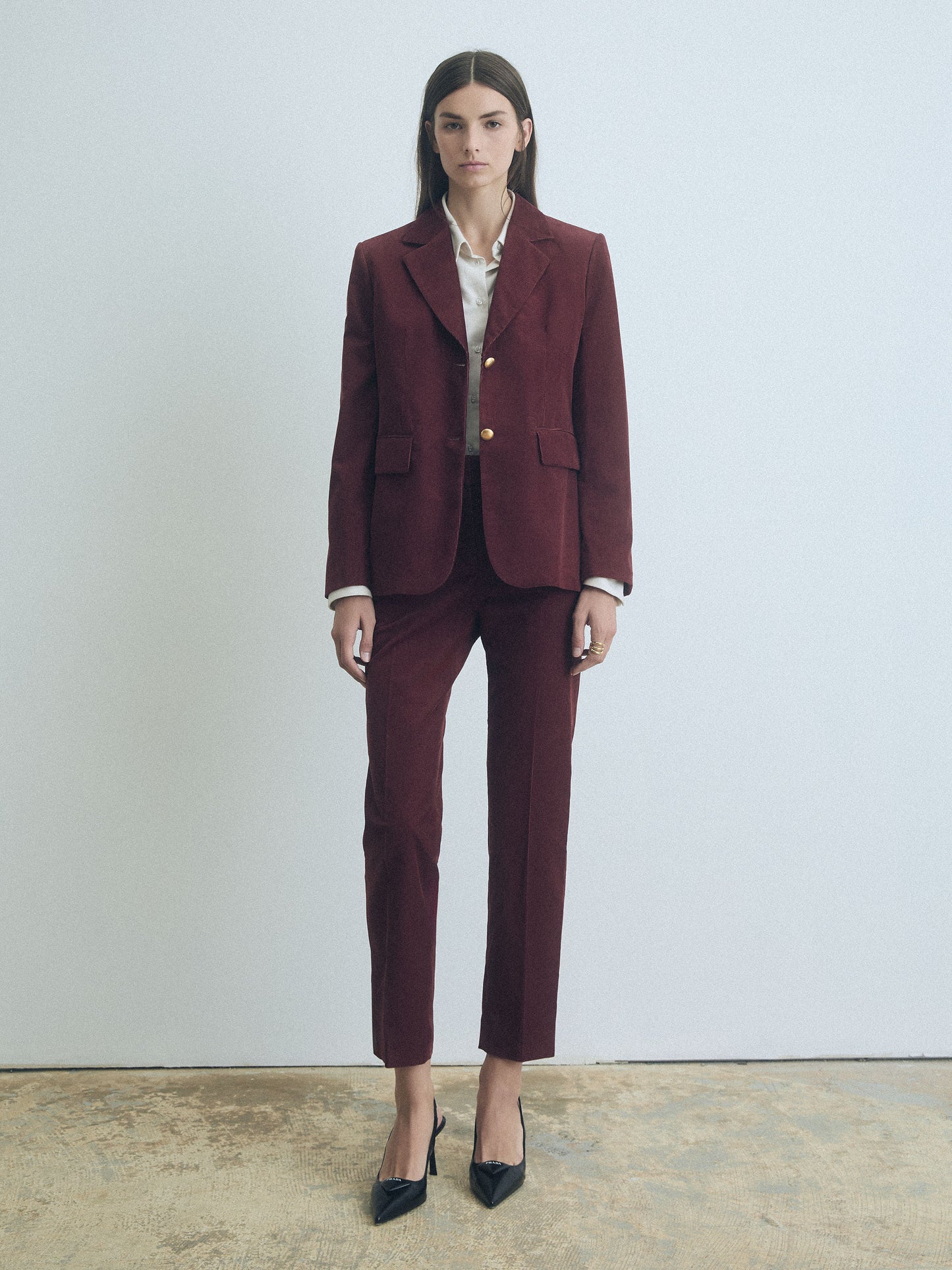 Easy Fit Corduroy Jacket